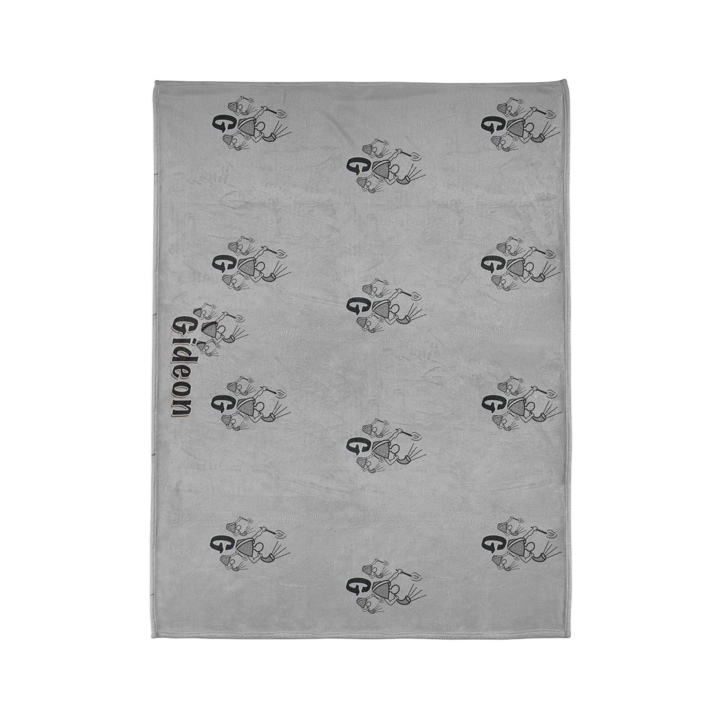 Gideon B/W Soft Polyester Blanket