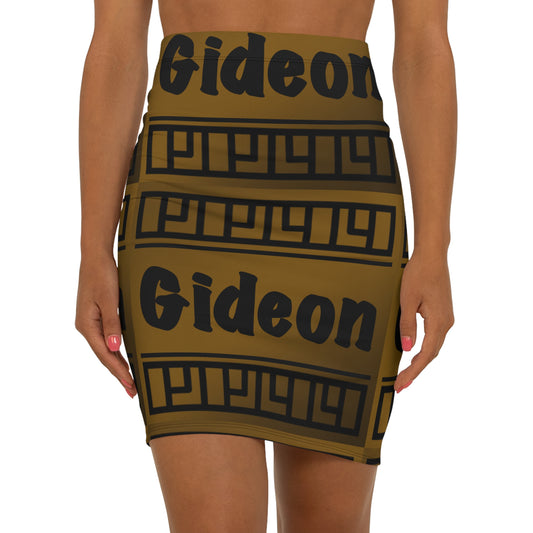 Women's Mid-Waist Pencil Skirt (AOP)