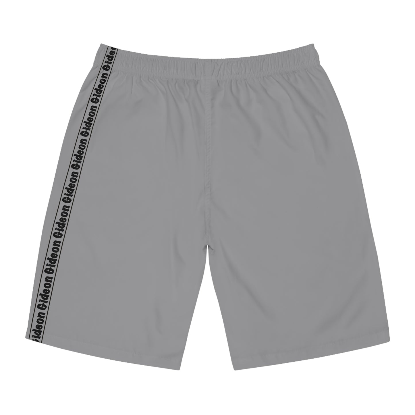 Gideon Black on Grey Men's Board Shorts (AOP)