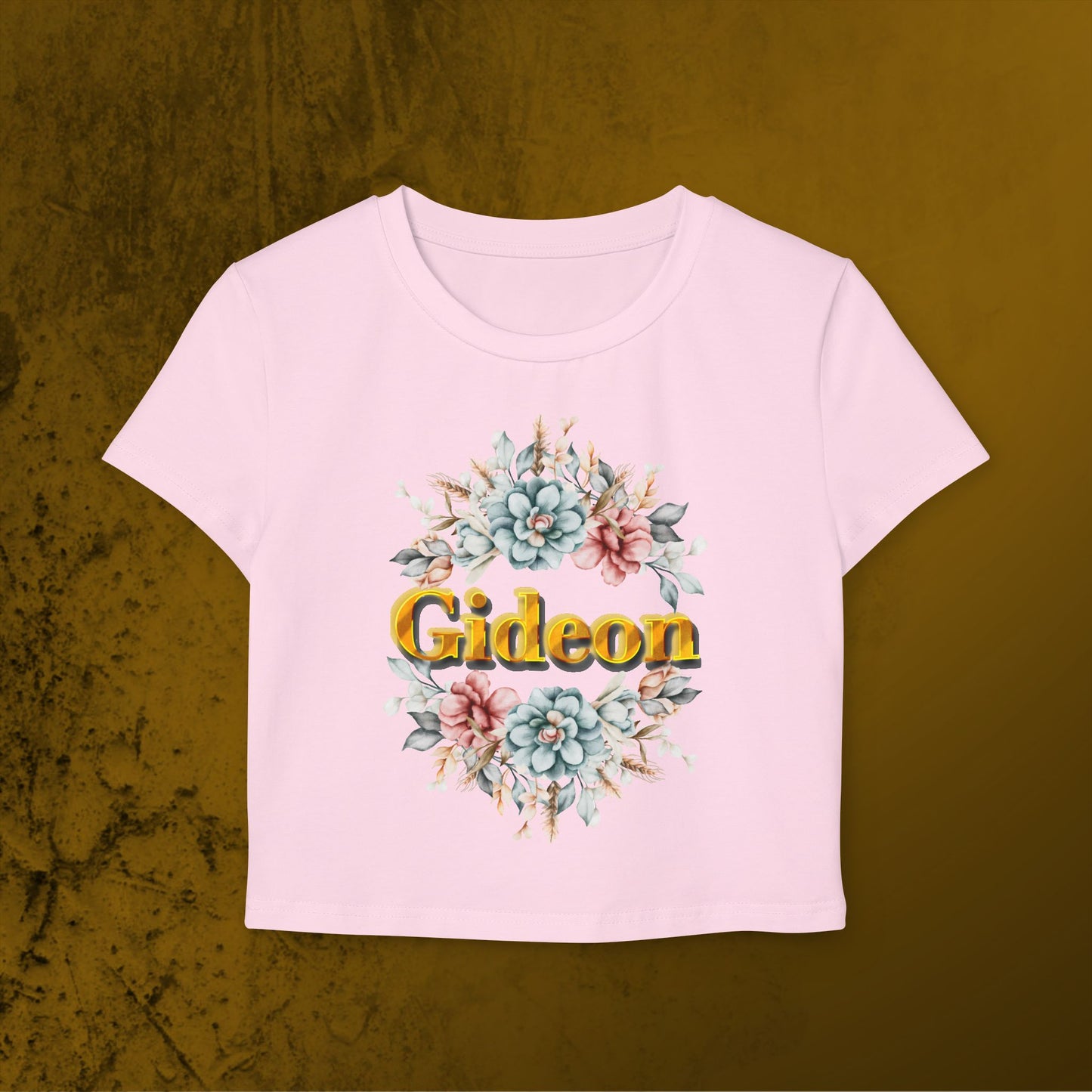 Floral Gideon Women's Baby Tee