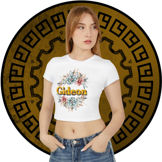 Floral Gideon Women's Baby Tee