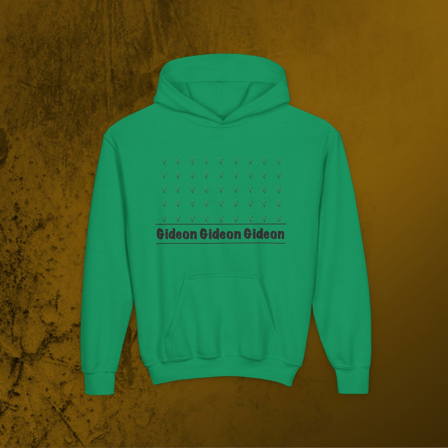 Gideon Dotted Youth Heavy Blend Hooded Sweatshirt