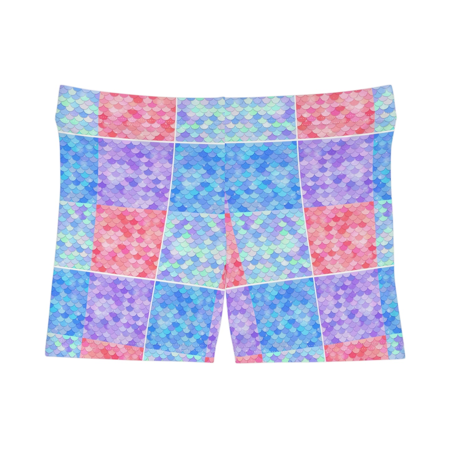 Fish scale Women's Shorts (AOP)