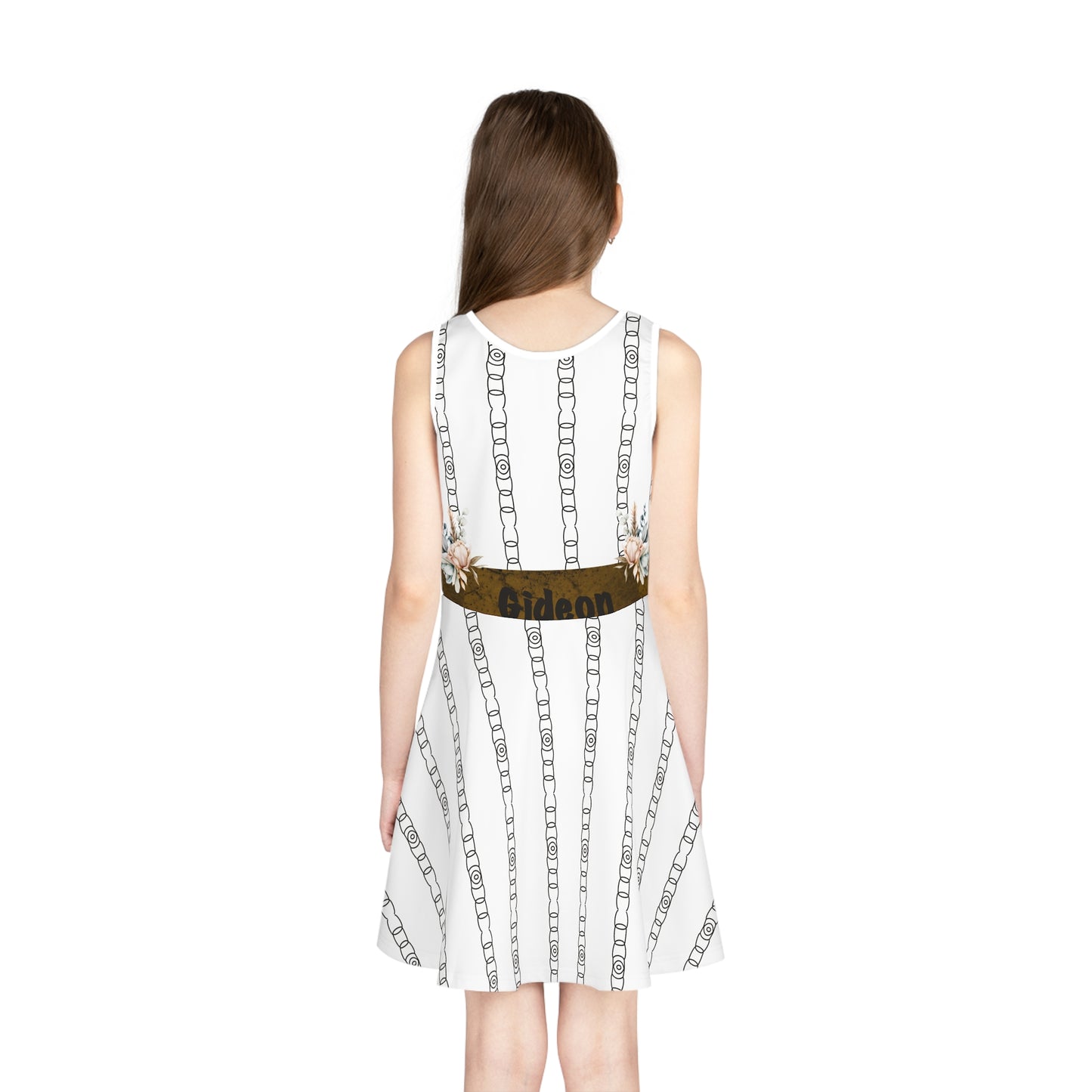 Girls' Sleeveless Sundress (AOP)