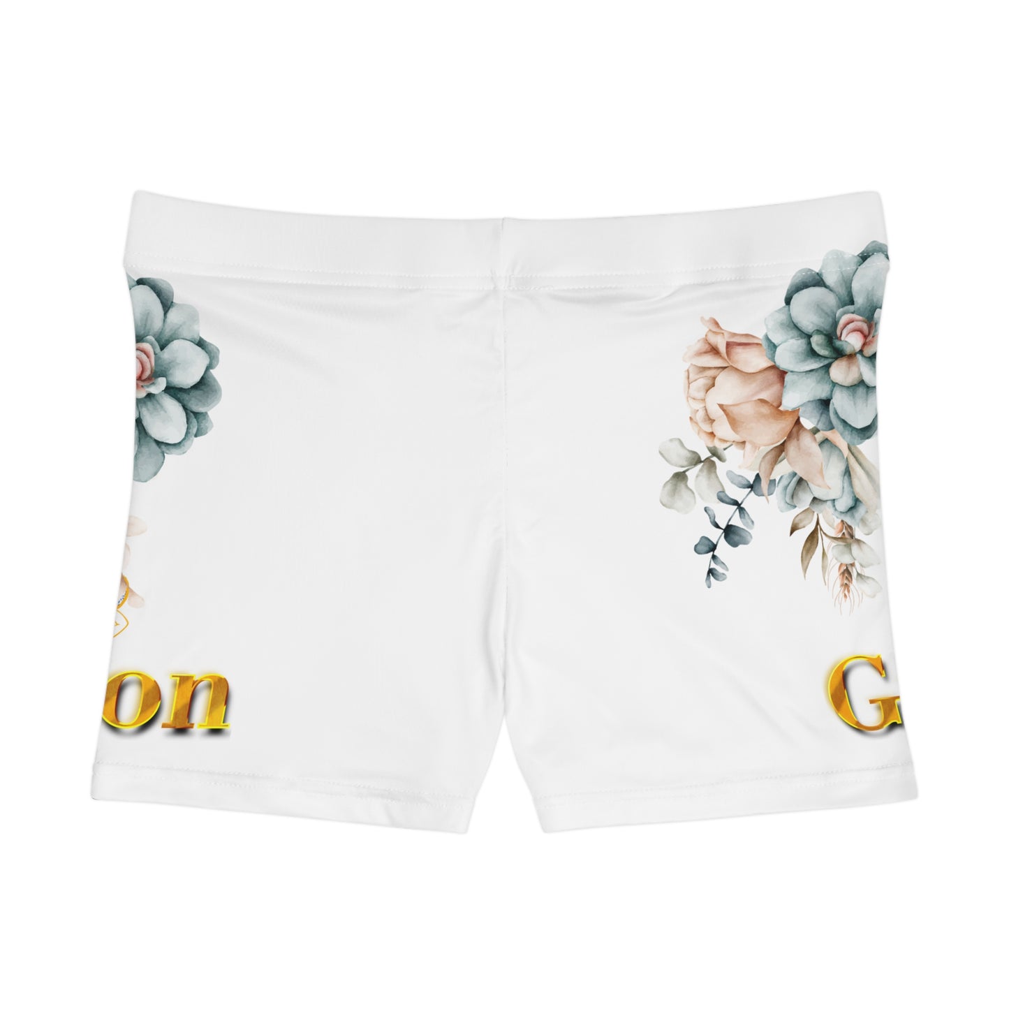 Floral Gold Gideon Women's Shorts (AOP)