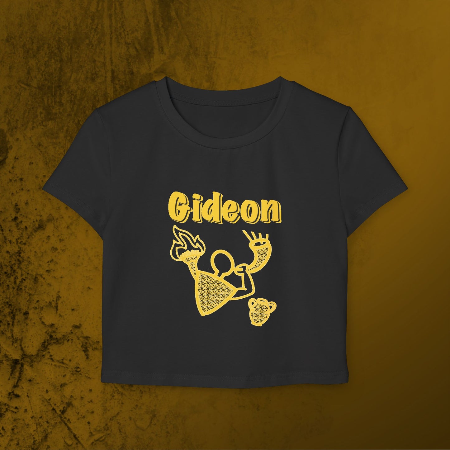 Gideon Ram horn torch clay pot Art Women's Baby Tee
