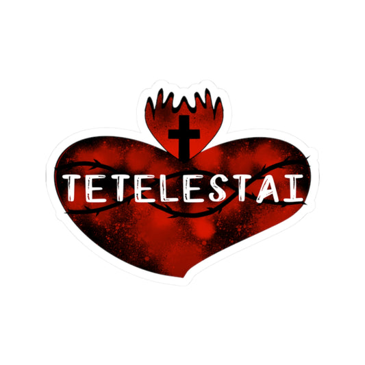 Tetelestai Kiss-Cut Stickers
