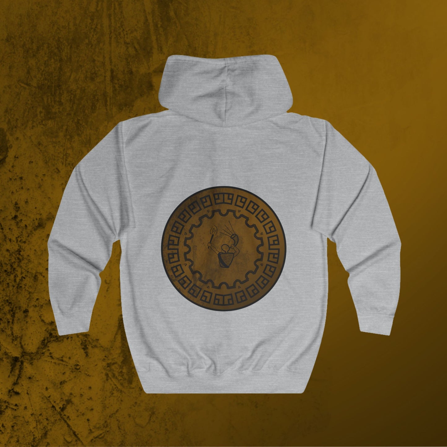 Spinning Wheel Of Gideon Unisex Full Zip Hoodie