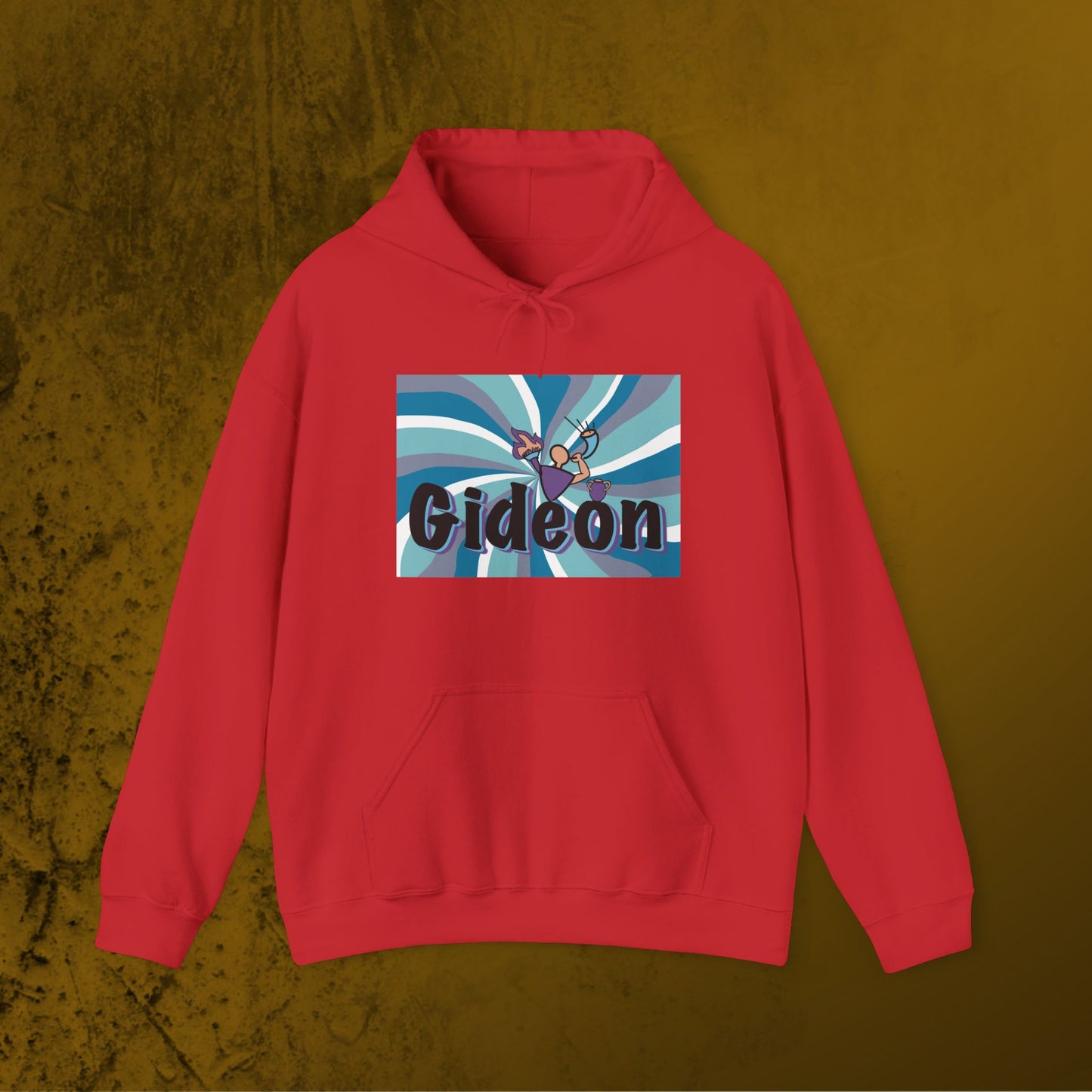 Gideon Vibrant Colours Unisex Hoodie