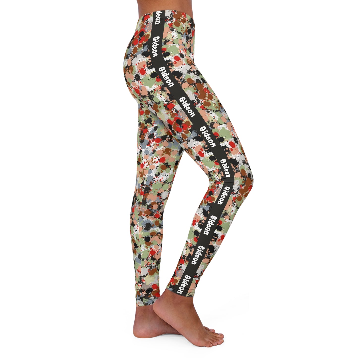 Gideon Women's Casual Spandex Leggings (AOP)