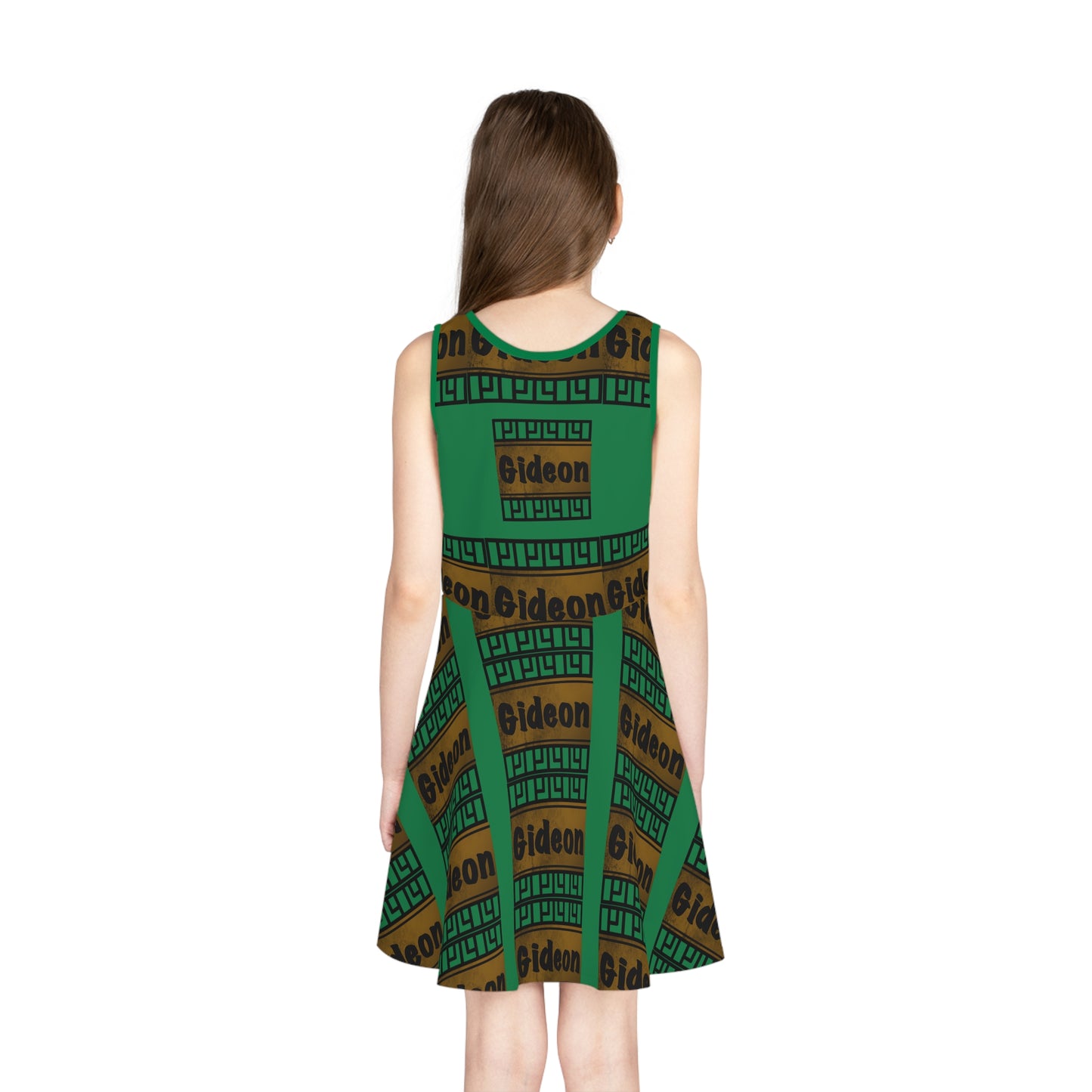 Girls' Sleeveless Sundress (AOP)