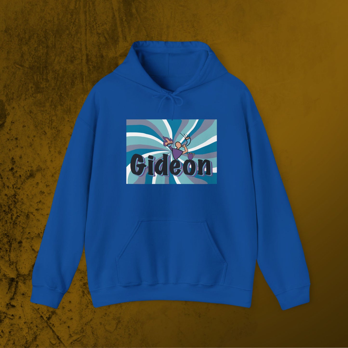 Gideon Vibrant Colours Unisex Hoodie